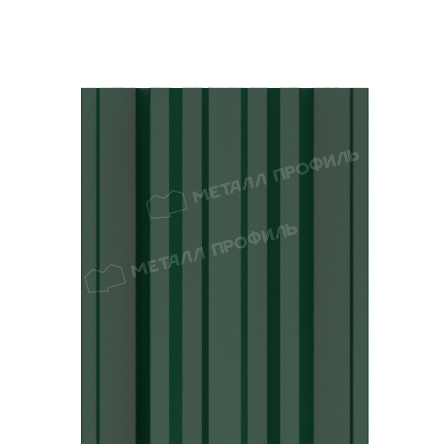 Штакетник металлический МЕТАЛЛ ПРОФИЛЬ TRAPEZE-T 16,5х118 (ПЭ-01-6005-0.45)