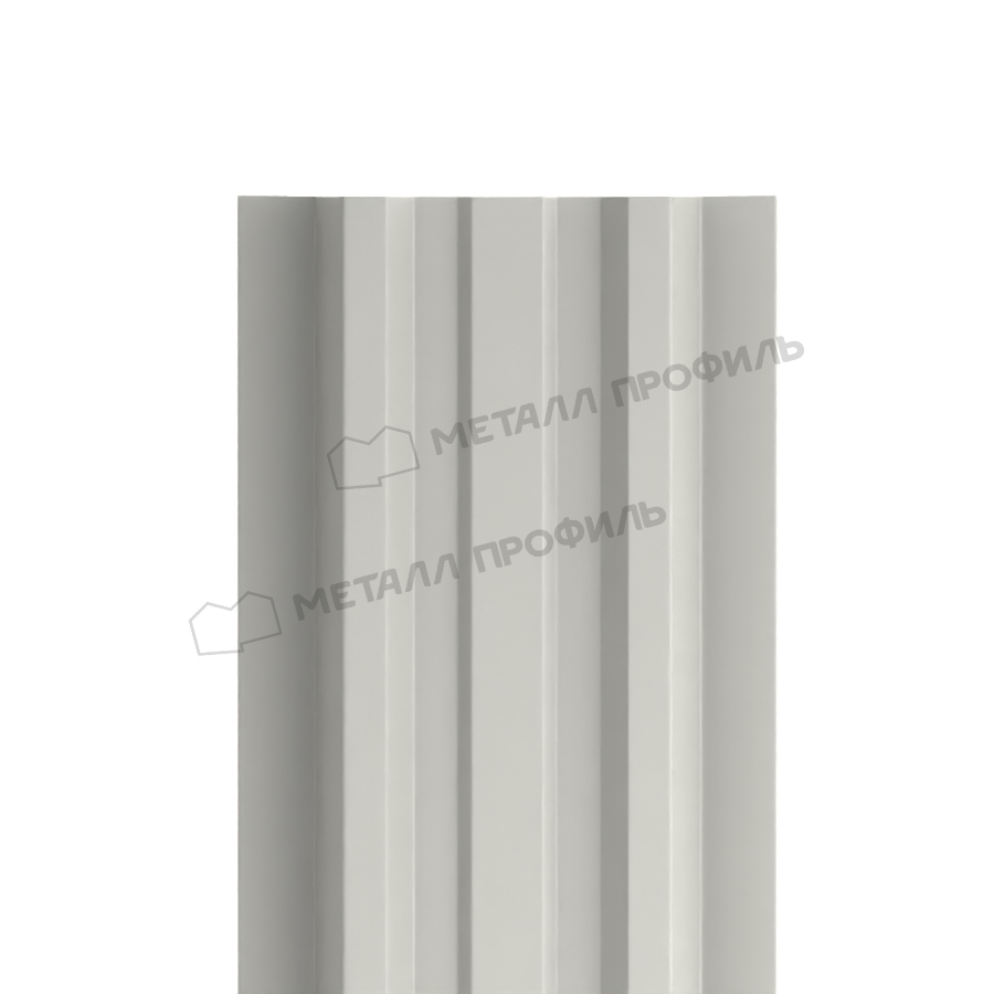 Штакетник металлический МЕТАЛЛ ПРОФИЛЬ LАNE-T 16,5х99 NormanMP (ПЭ-01-9002-0.5)