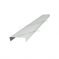 Планка декоративная на столб 60мм 17х62 х 3000 NormanMP (ПЭ-01-9003-0.5)