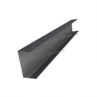 Планка стойки забора 60мм 35х60 х 2500 (VikingMP-01-7024-0.45)